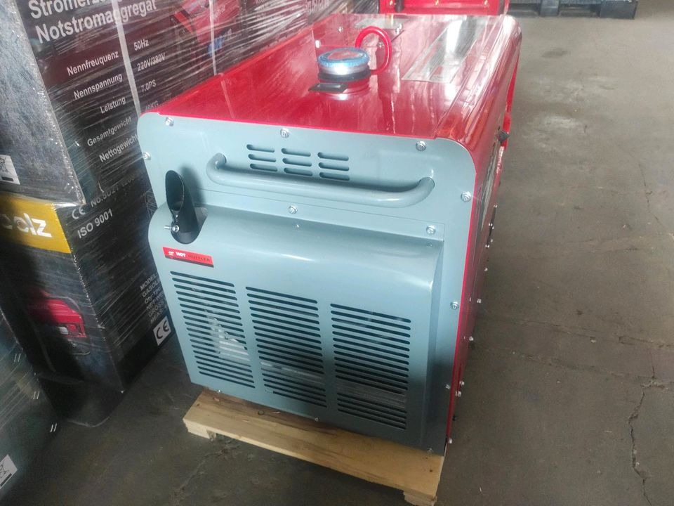 Ultra Toolz W10000 Dieselgenerator Stromgenerator 5,2 kW 2×220 Volt 1×380 Volt Generator