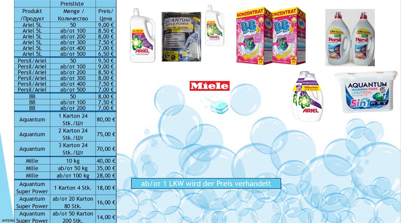 Ariel Color und Universal 6 Liter