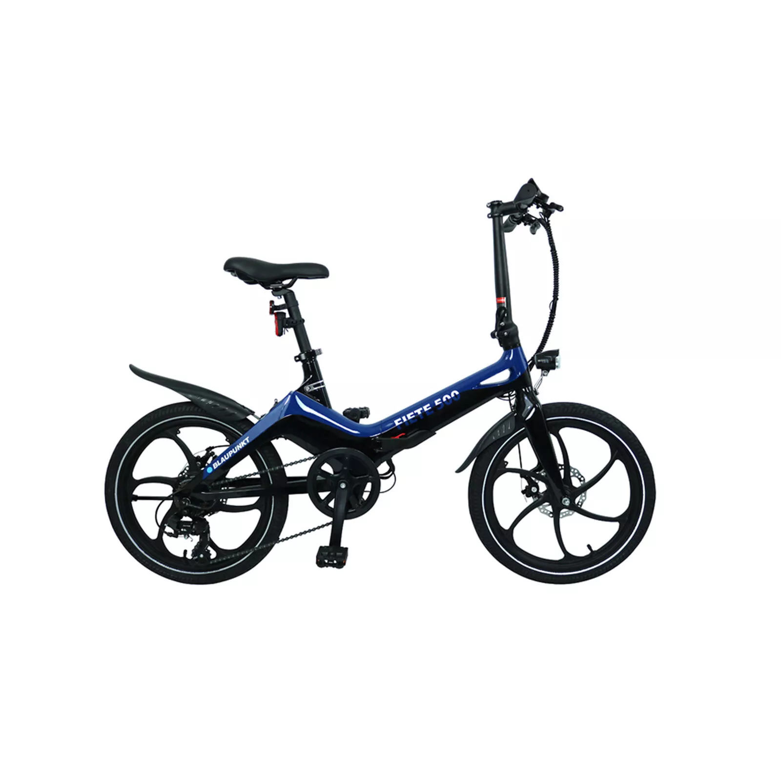 E-Bike Elektro-Klapprad Mini E-Bike Fahrrad Blaupunkt